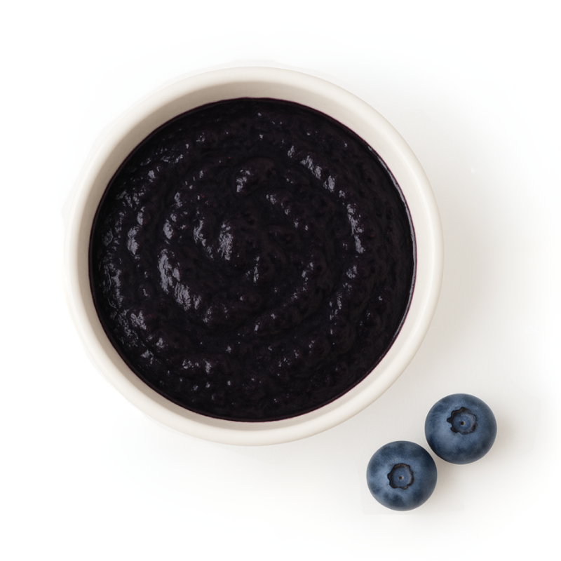 Purée de myrtilles sauvages Ponthier