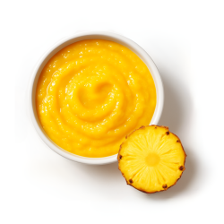 Purée d'ananas Golden cultivés au Costa Rica
