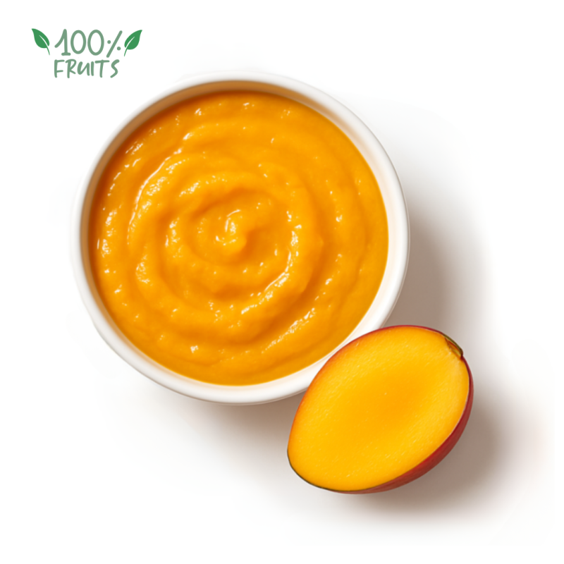 Purée 100% mangue Alphonso de 1kg