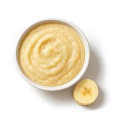 Purée surgelée de banane cultivée Costa Rica