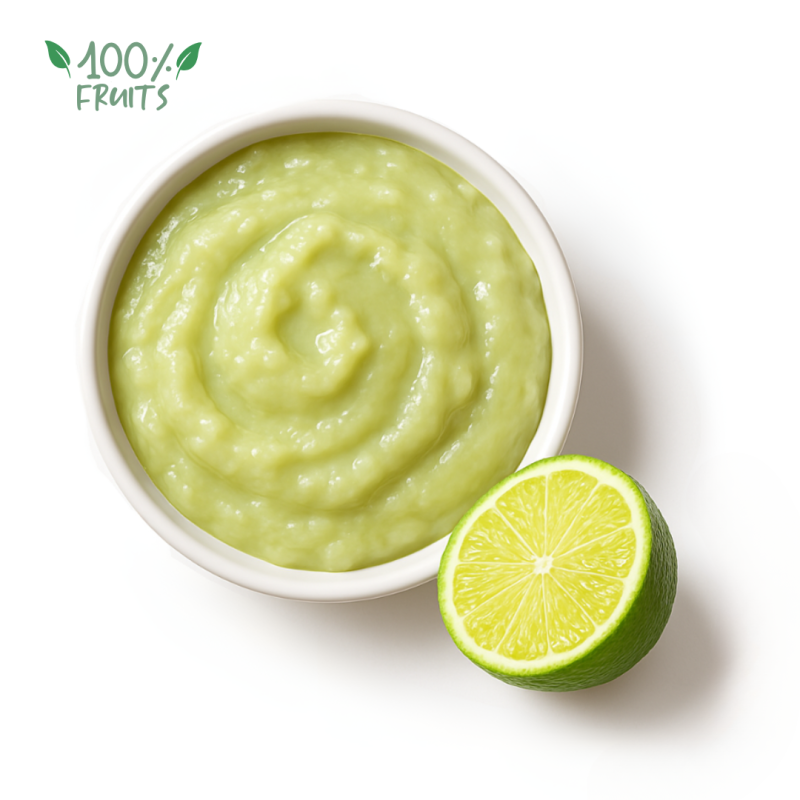 Purée surgelée de citrons verts d'Amérique latine