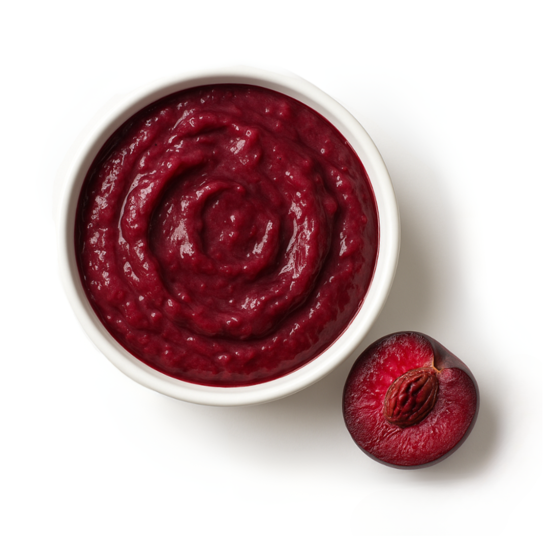 Purée surgelée pêches de vigne origine France