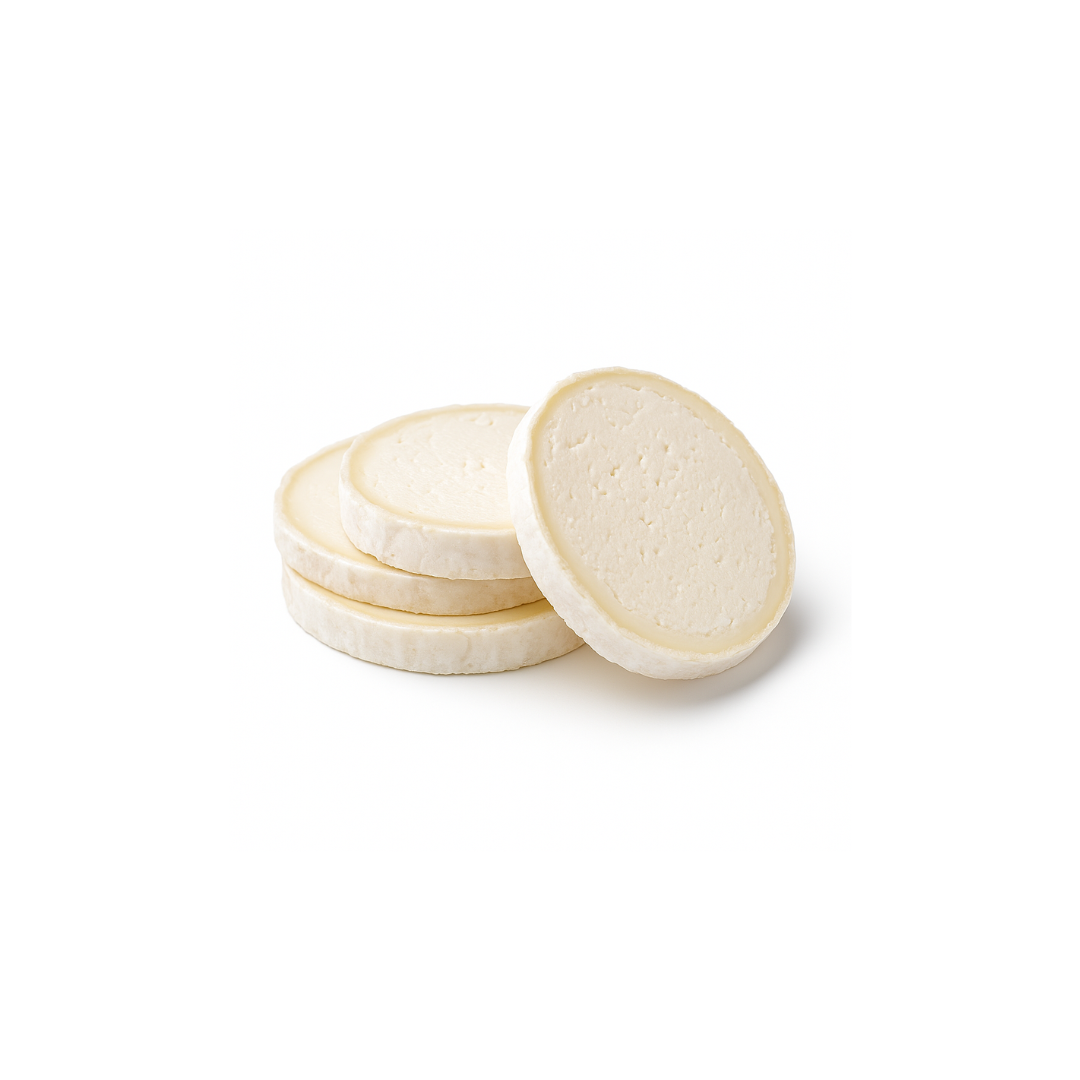 Tranches de chèvre pasteurisé surgelées IQF