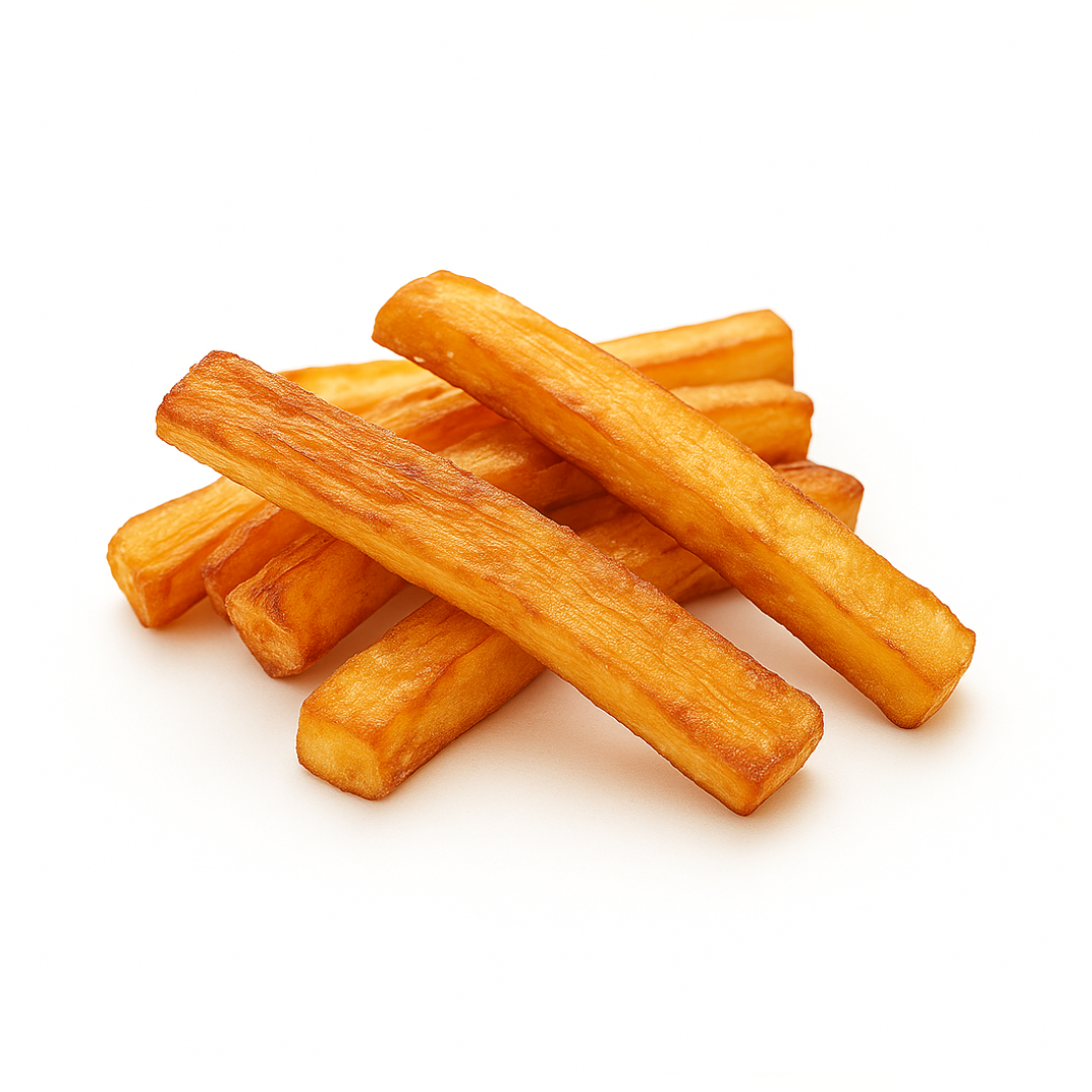 Sticks de manioc pré frites surgelées IQF