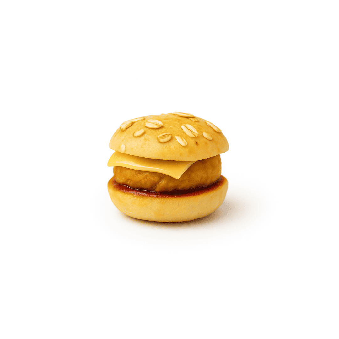 Mini burger végétal 20g - Délice sain et savoureux