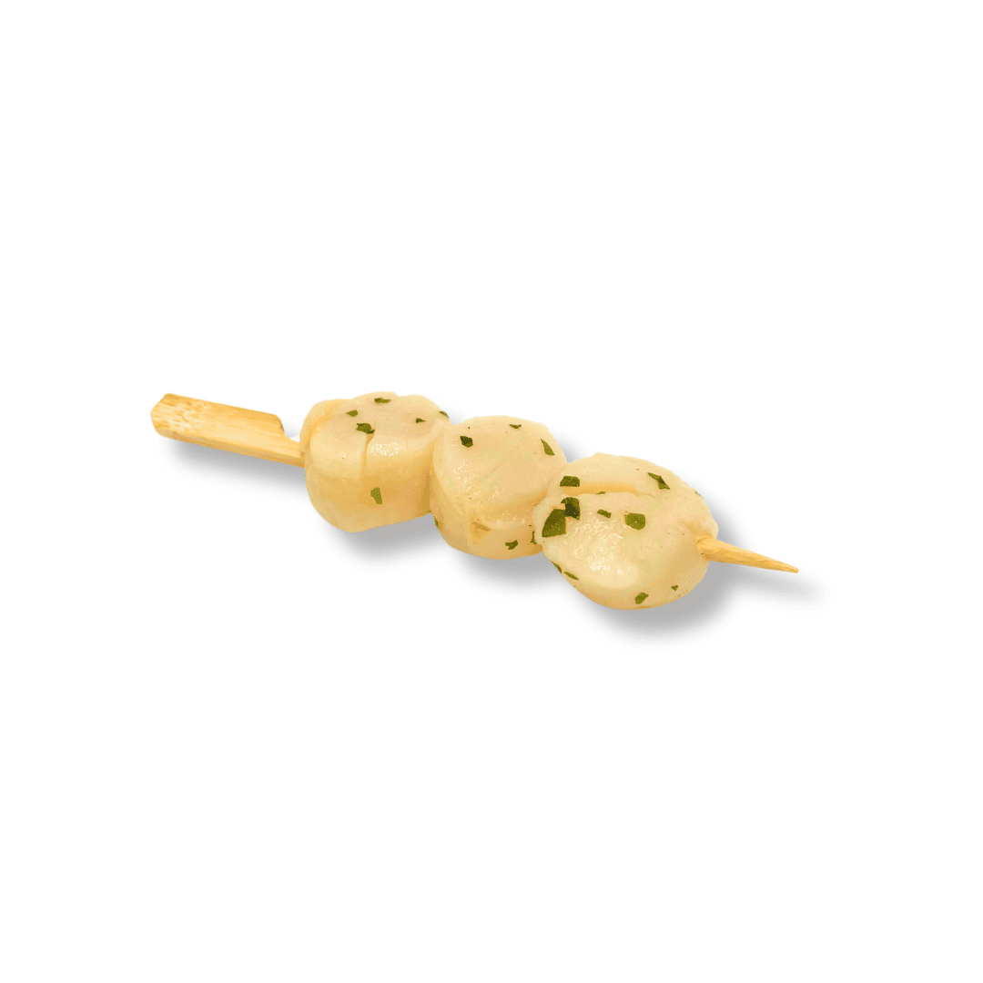 Mini Brochette Noix de Saint-Jacques Crues Marinées - 20g