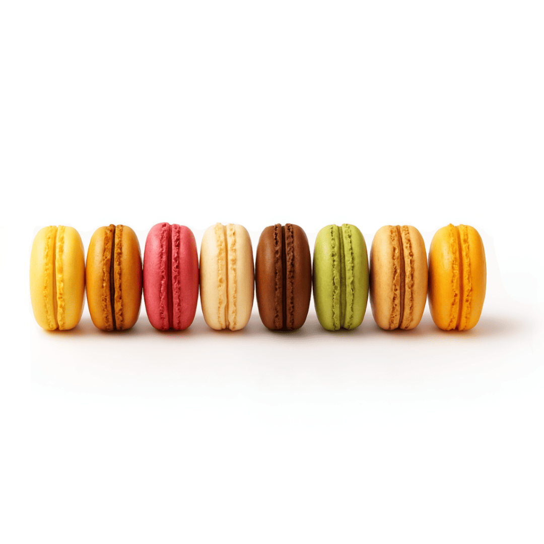 Assortiment de macarons classiques 12gr