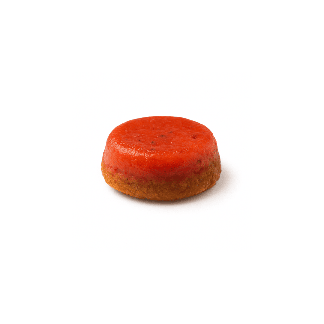 Mini tarte tatin à la tomate, portion de 20gr