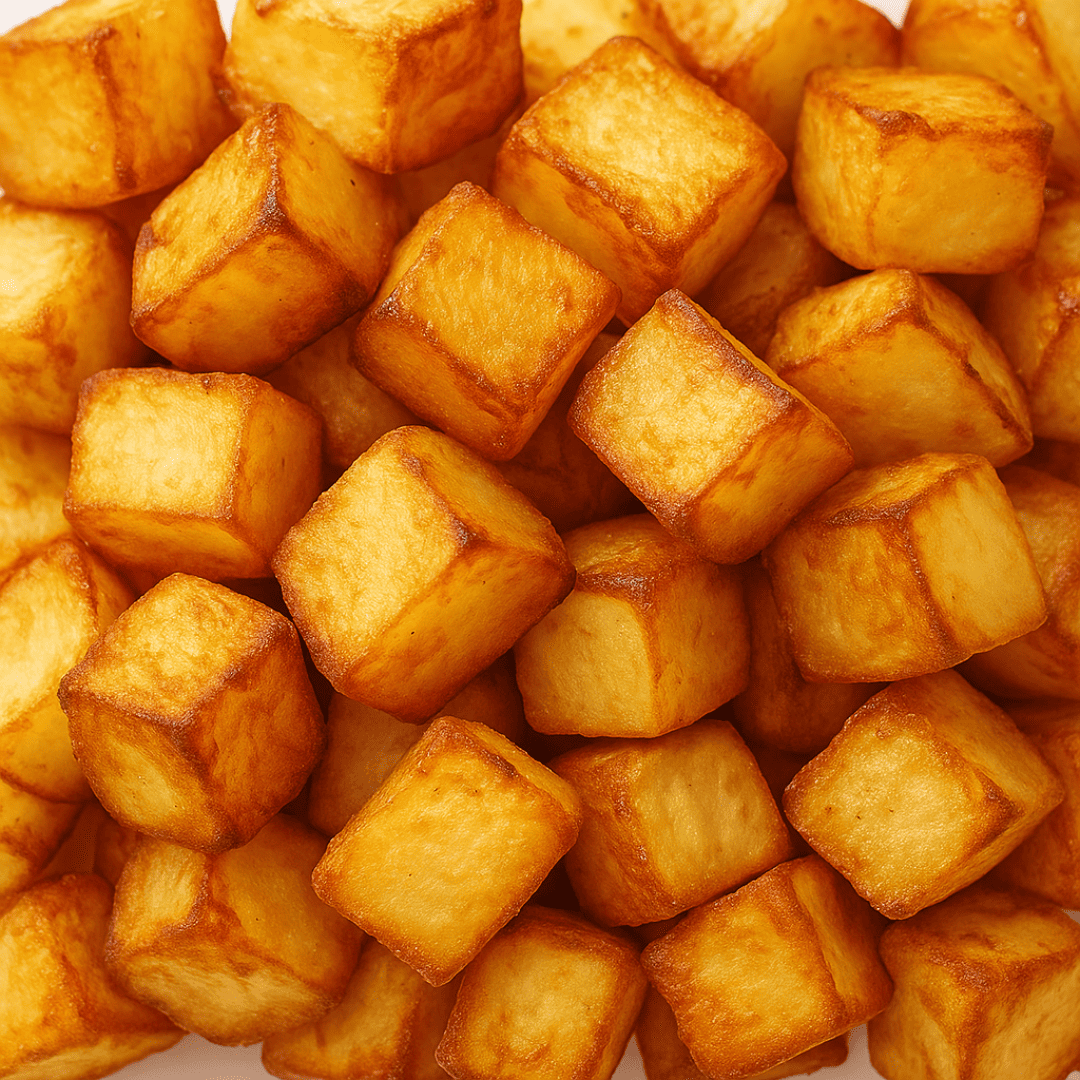 Pommes rustiques chair jaune croustillante