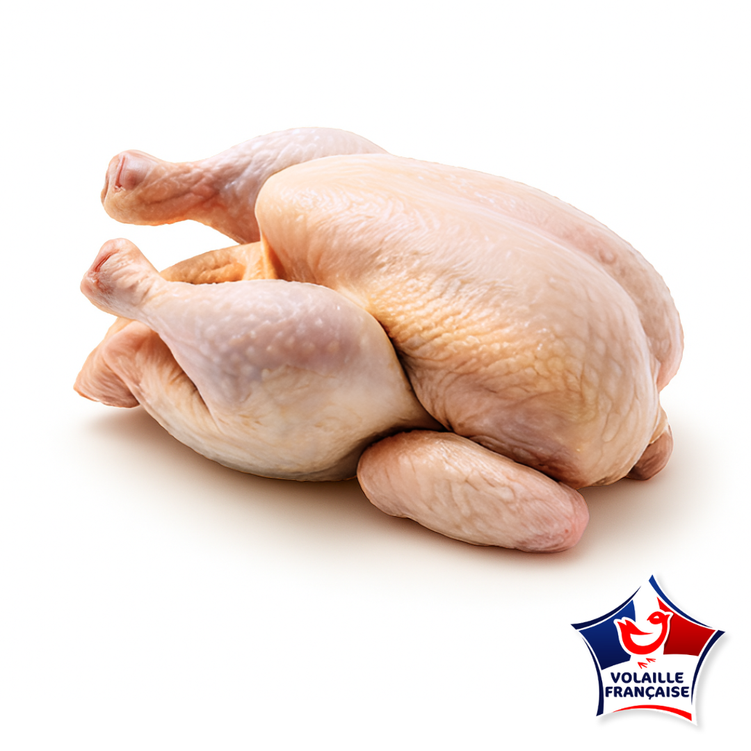 Poulet fermier pattes noires origine France