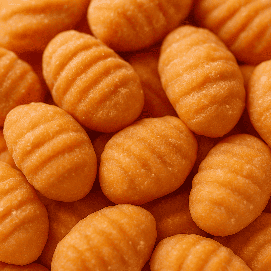 Gnocchis de patates douces IQF origine Italie