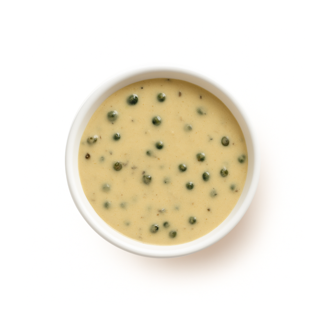Sauce au poivre et aromatique surgelé