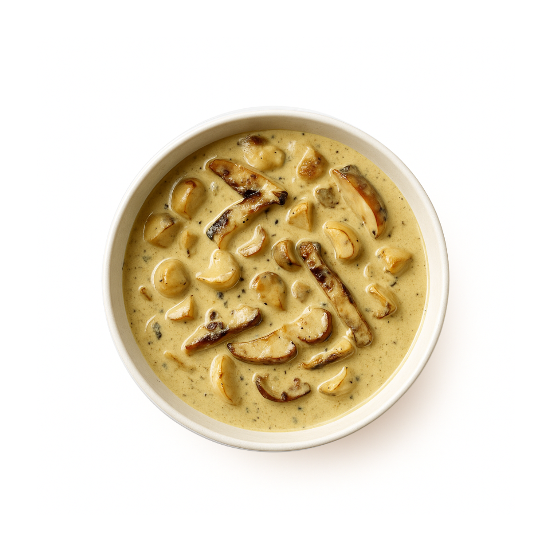 Sauce cèpes a l'armagnac et aromatique surgelé