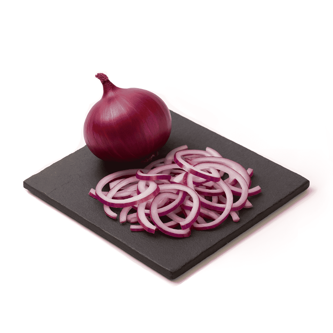 Emincés d'oignons rouges "Allium cepa" IQF