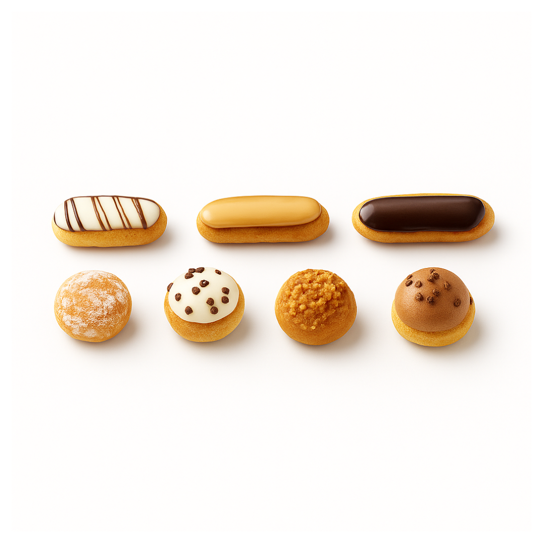 Assortiment de mini petits fours pâtissiers
