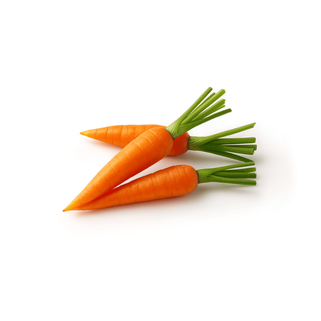 Mini carottes surgelées & récoltées à la main