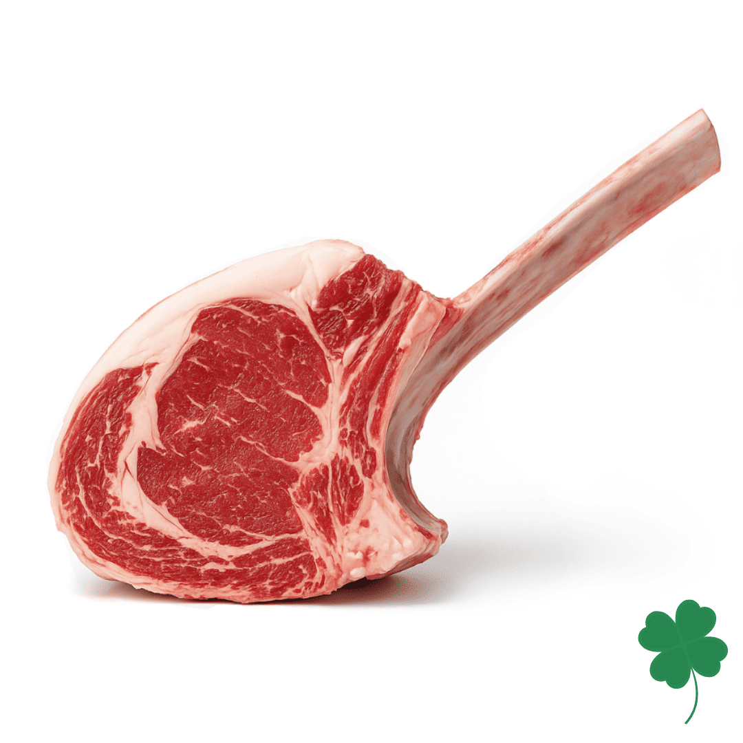 Tomahawk de côte de boeuf d'origine Irlandaise
