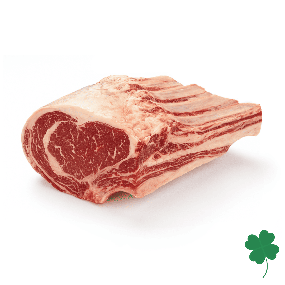 Carré de côte de boeuf maturé d'origine Irlandaise