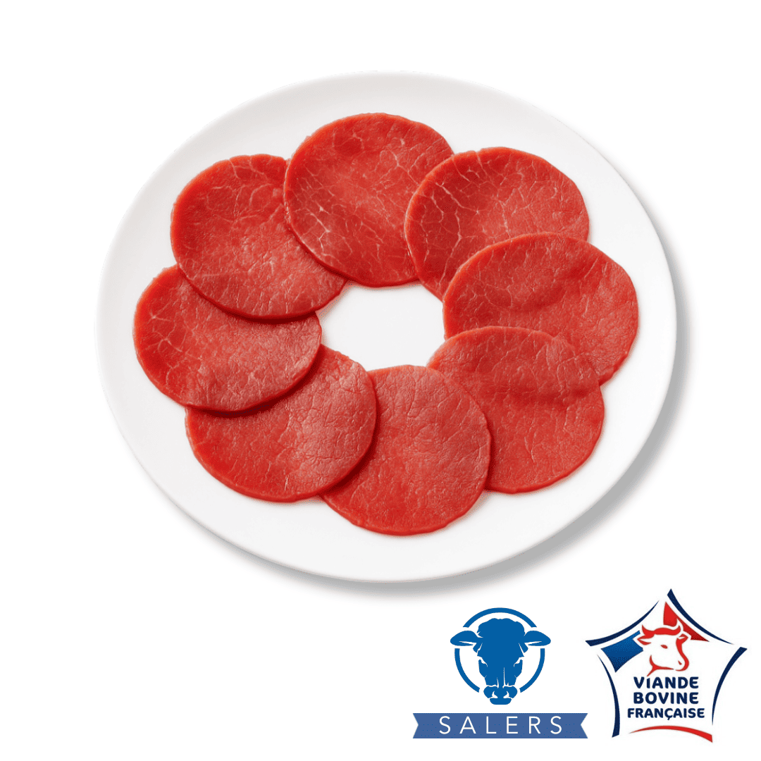 Carpaccio de boeuf Salers d'origine France