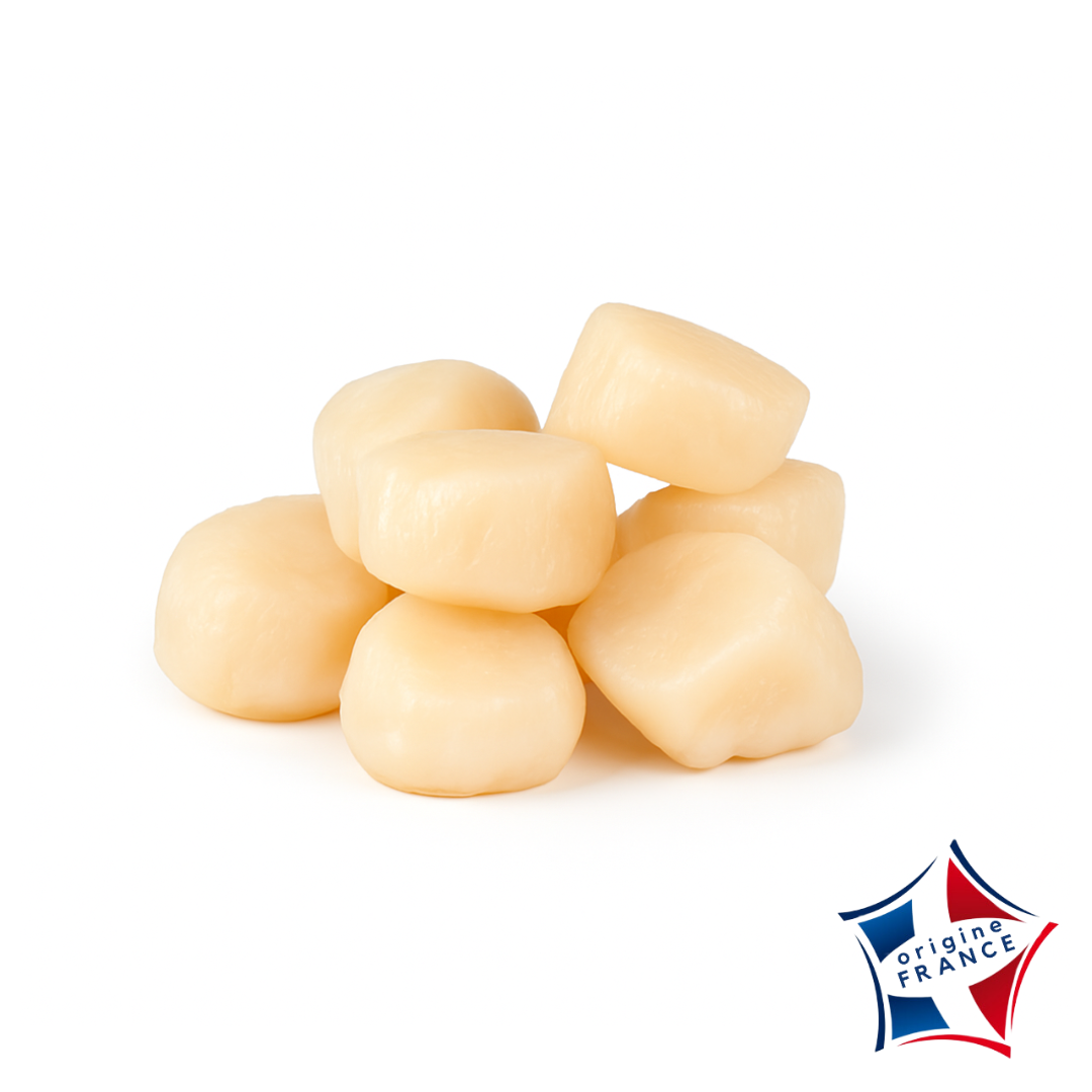 Saint-Jacques sans corail, 10/20 lb origine France