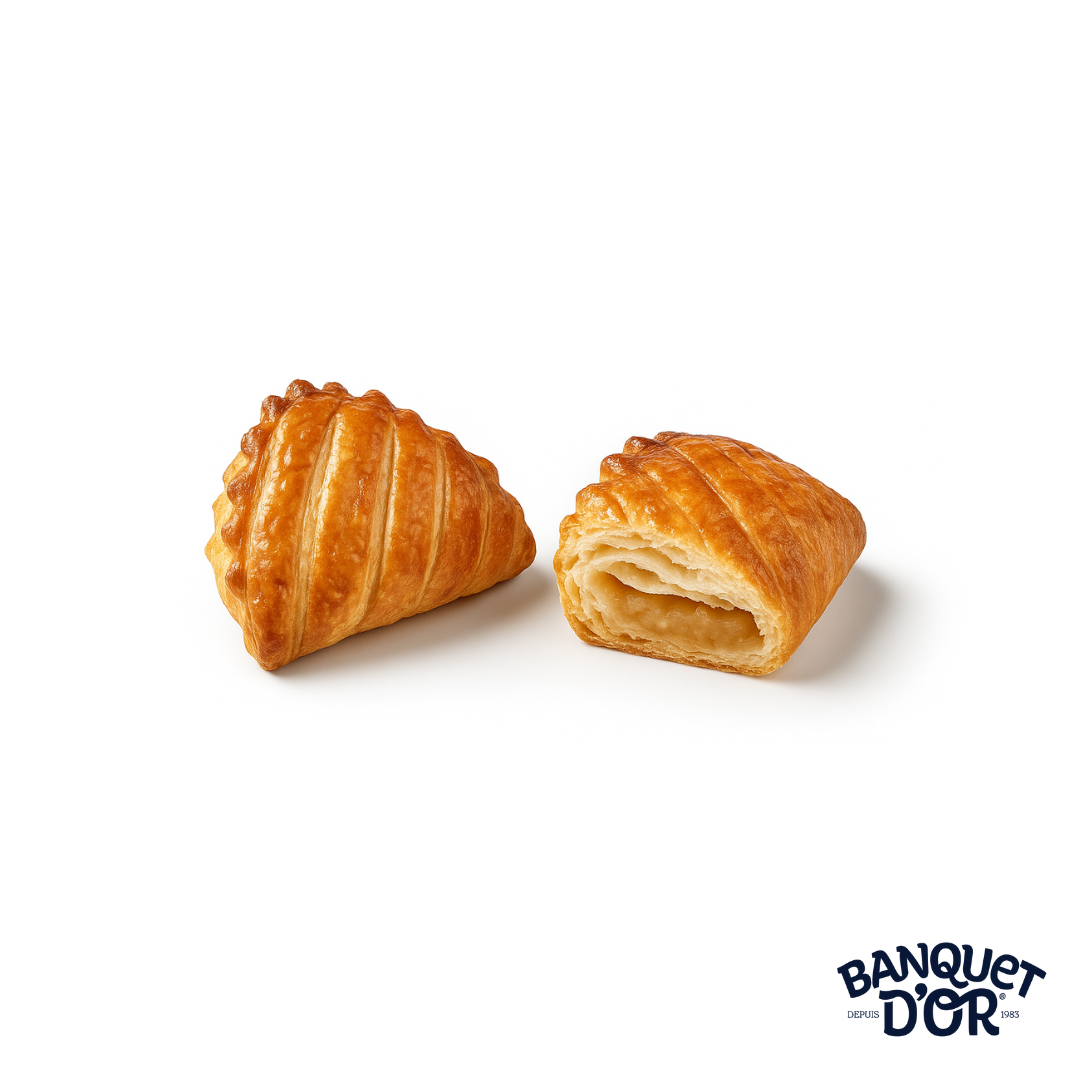 Mini chausson aux pommes surgelé PAC 40gr
