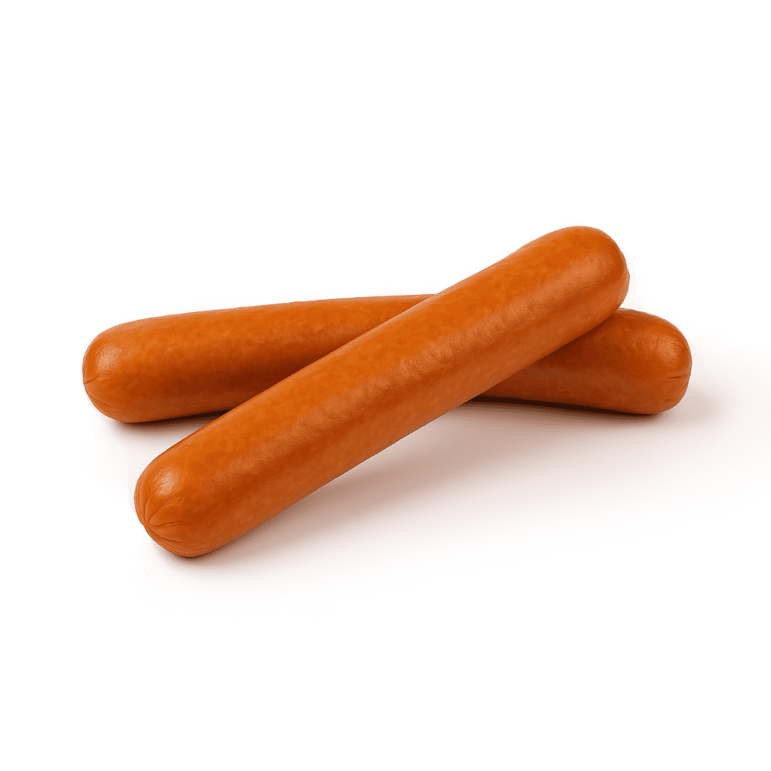 Saucisse pour hot-dog knack surgelée 95grx10
