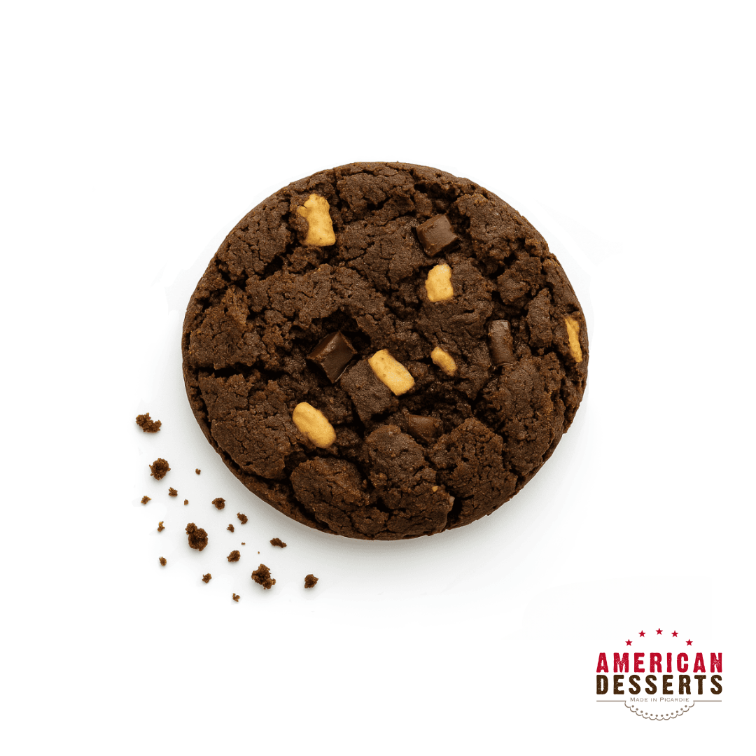 Cookie cacao pépites trois chocolat 85gr