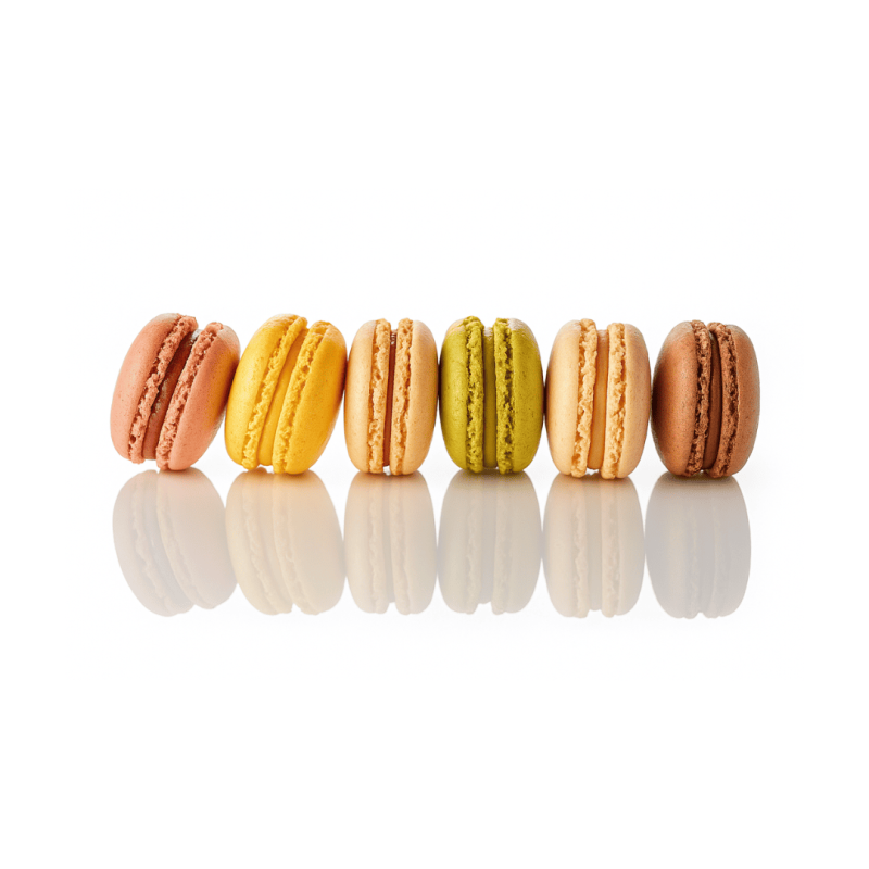 Assortiment de macarons classiques surgelés 12gr