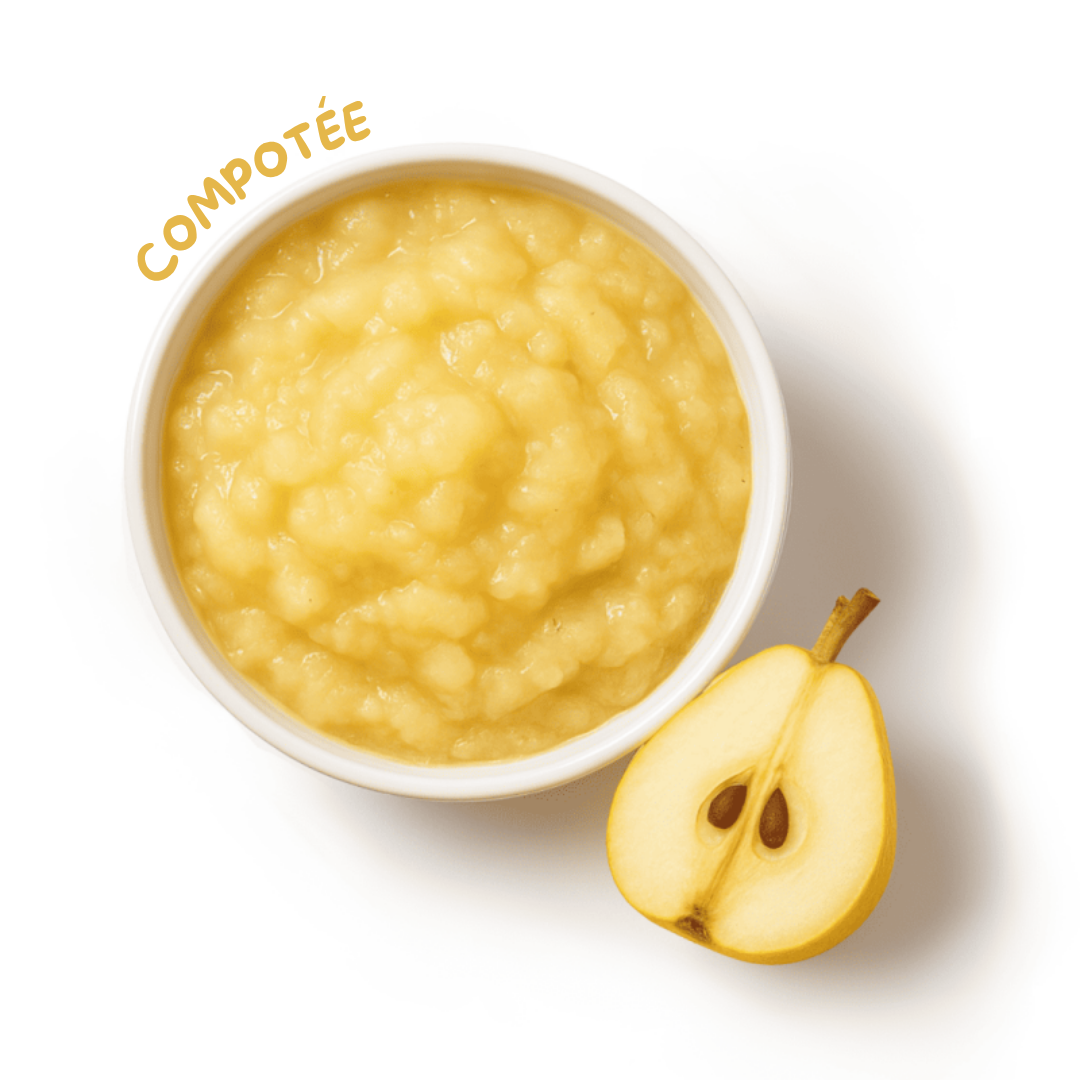 Compotée de poires williams Ponthier 1kg Compotée de poires williams Ponthier 1kg