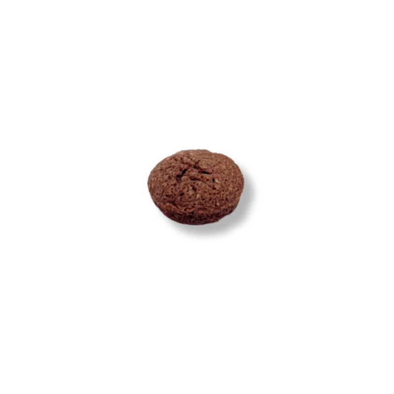 Base financier chocolat, petit four sucré de +/- 5gr