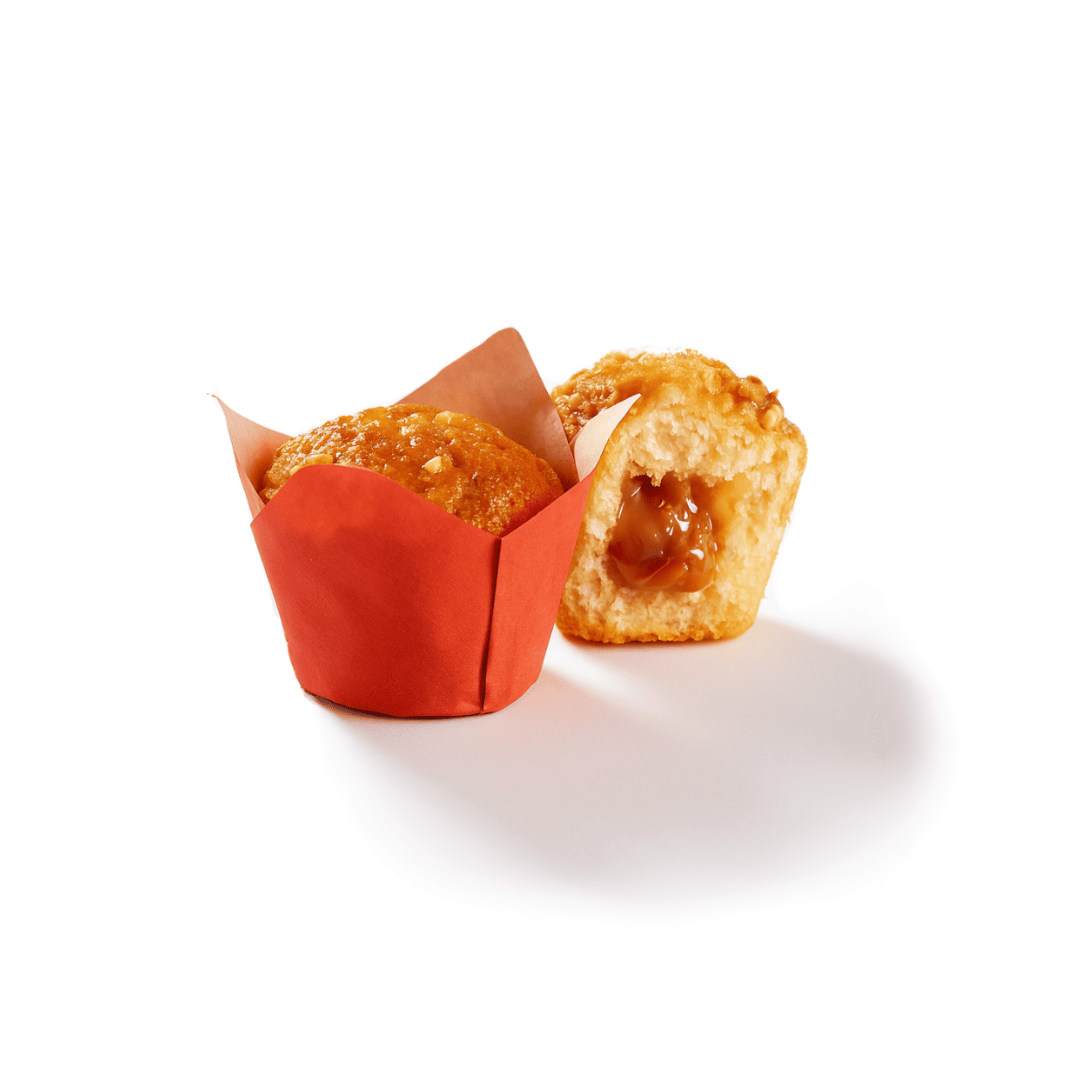 Mini muffin sucré caramel beurre salé 26gr Mini muffin sucré caramel beurre salé 26gr