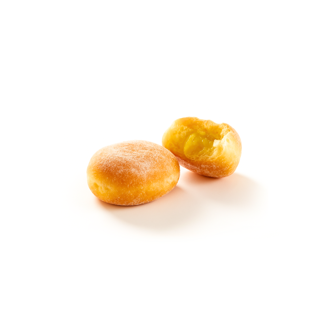Mini beignet coeur saveur pomme 25gr Mini beignet coeur saveur pomme 25gr