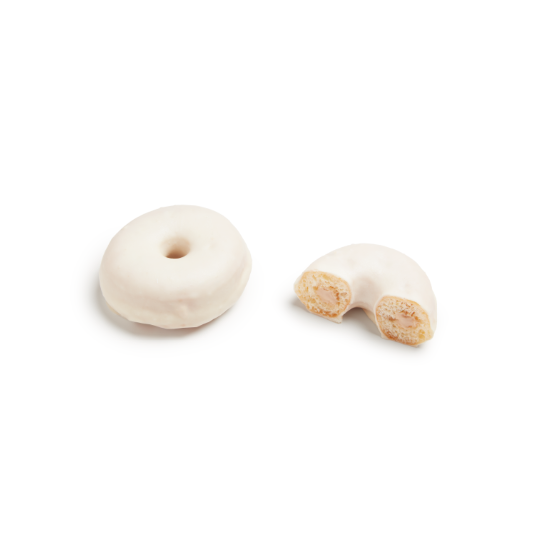 Dots ou donuts chocolat blanc et noisette 49gr Dots ou donuts chocolat blanc et noisette 49gr
