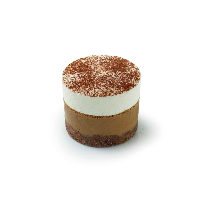 Pâtisserie cappuccino, dessert individuel de 95gr