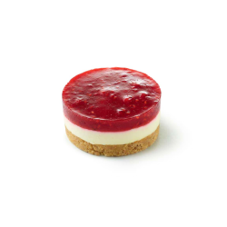 Cheesecake fruits rouges et crumble croquant 90gr