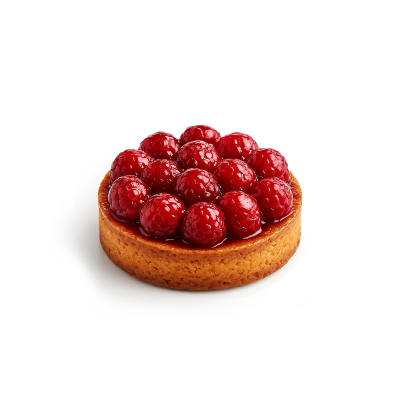 Tartelette aux framboises de chez Pasquier