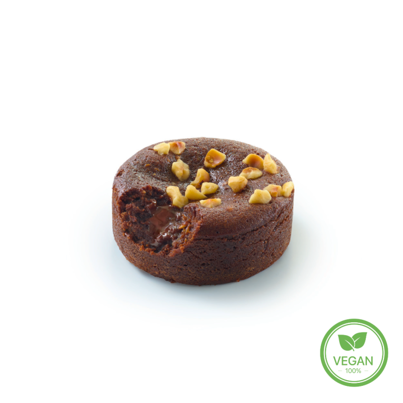 Moelleux choco-noisette, recette vegan 90gr