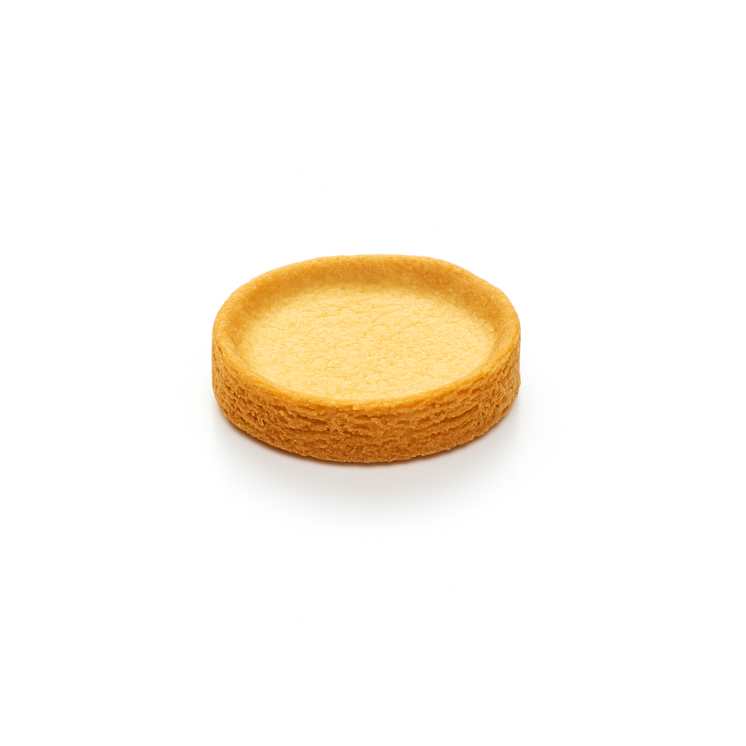 Mini base tartelette sablé nature Ø8cm