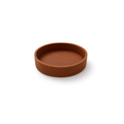 Base créative, fond rond tartelette cacao Ø8cm
