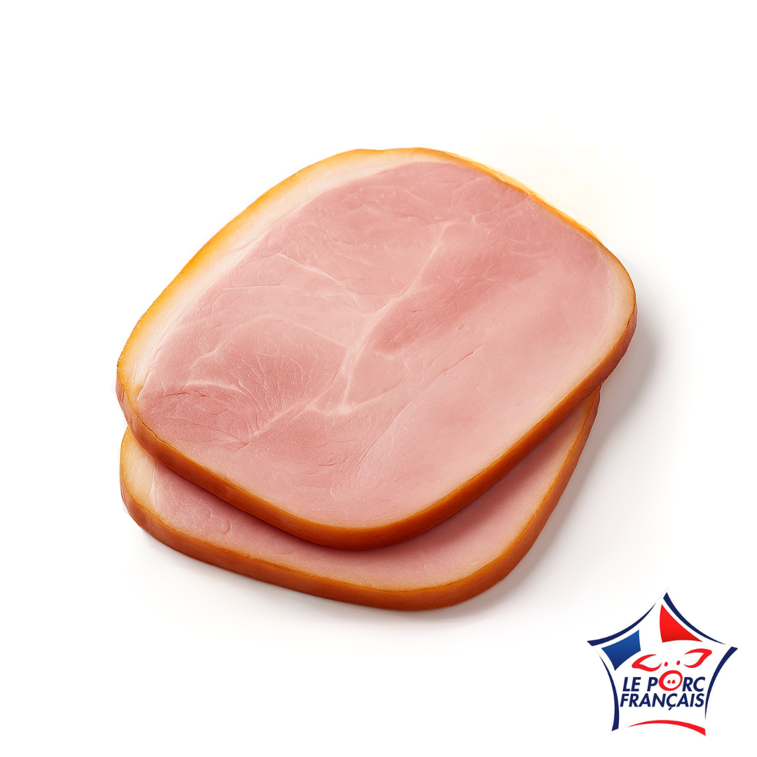 Tranches de jambon de porc français à griller 140gr