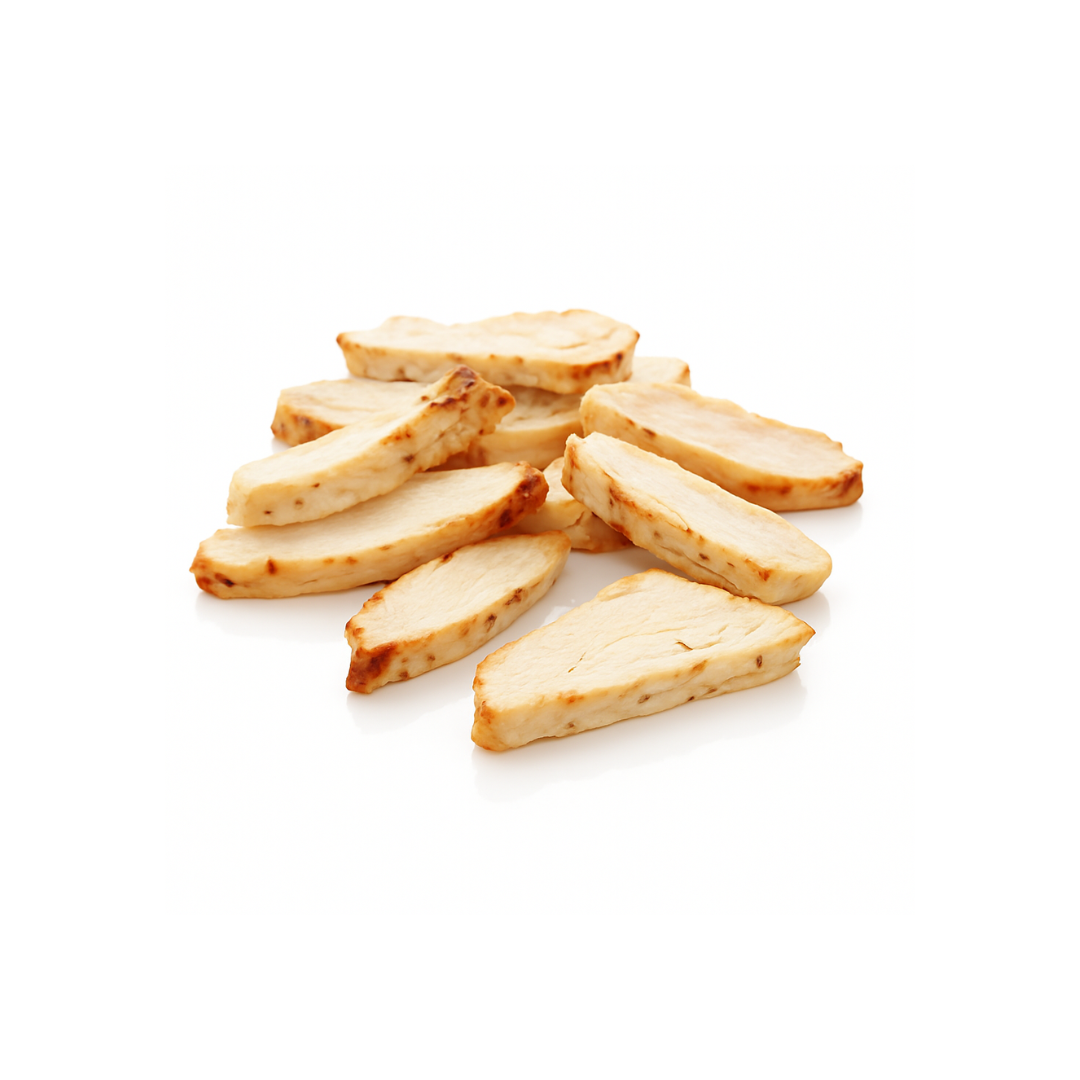 Tranchettes de filet de poulet rôties, IQF