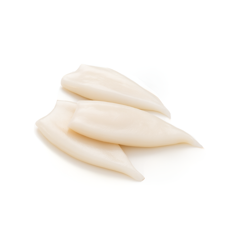 Tubes d'encornets crus et IQF de l'Océan Pacifique