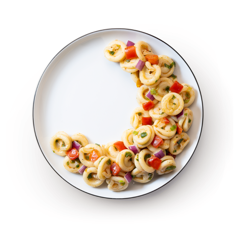 Salade de pâtes cuites surgelée 1.25kg