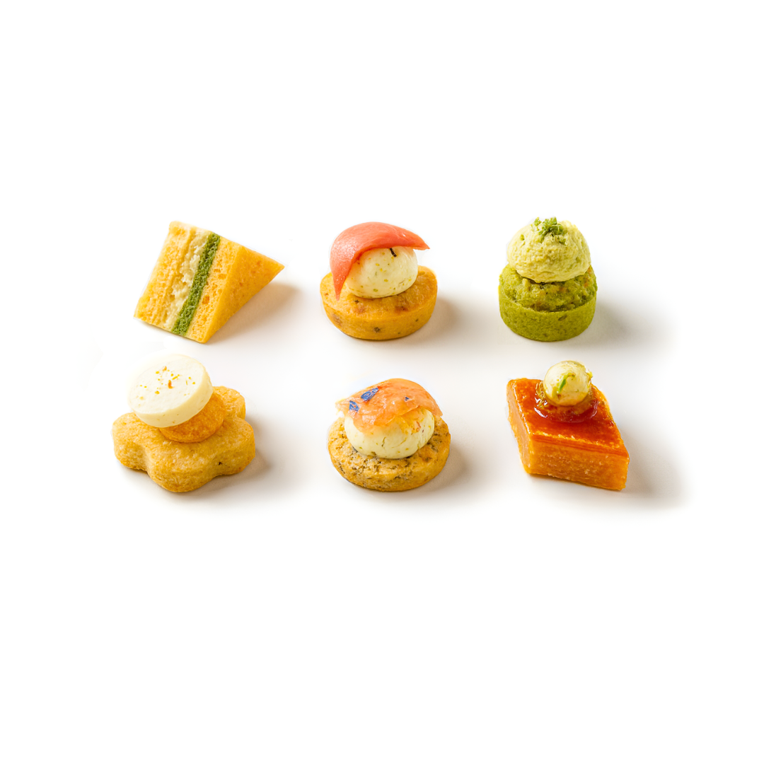 Assortiment de canapés salés pour traiteur +/- 15gr