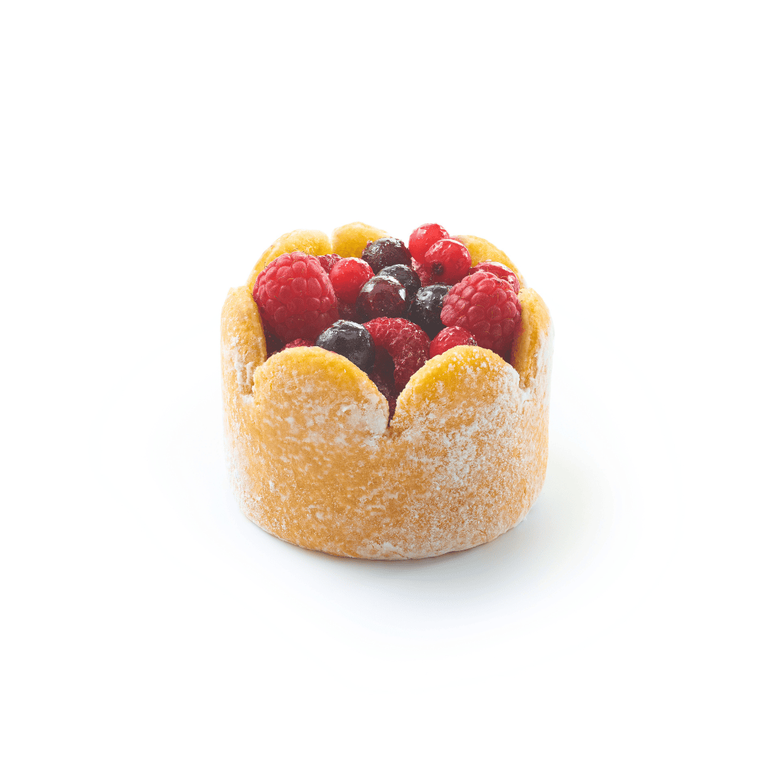 Charlotte aux fruits rouges 80gr | Grossiste Alimentaire