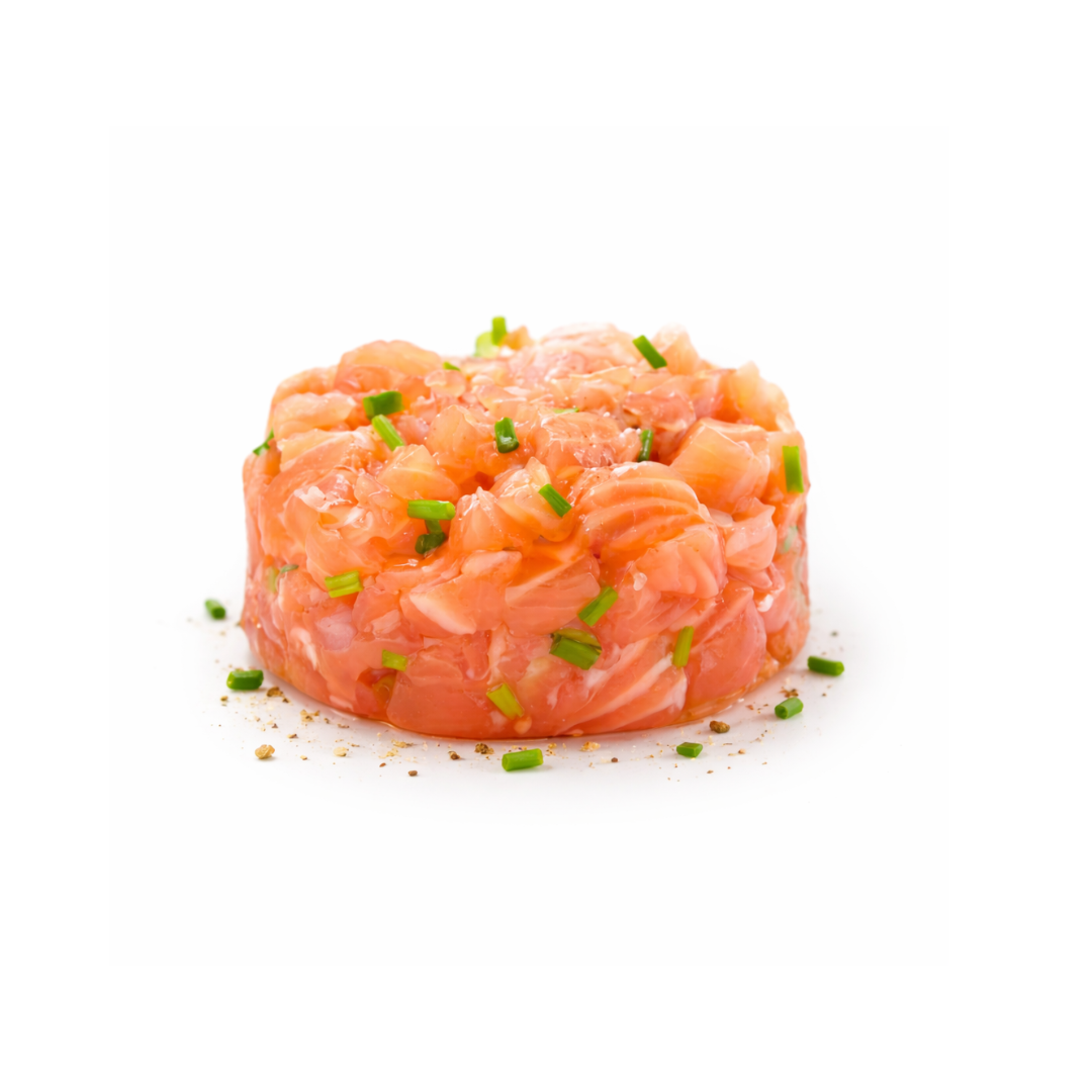 Tartare de saumon 70gr - grossiste produits de la mer