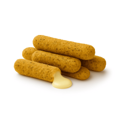 Bâtonnets de mozzarella panés | Grossiste Alimentaire