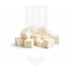 Cubes à pâte lactique au lait de chèvre IQF