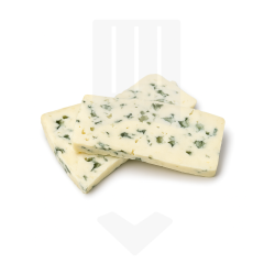 Fines tranches de bleu à pâte persillée IQF