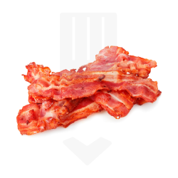 Chiffonnade surgelée de bacon crispy cuit d'UE